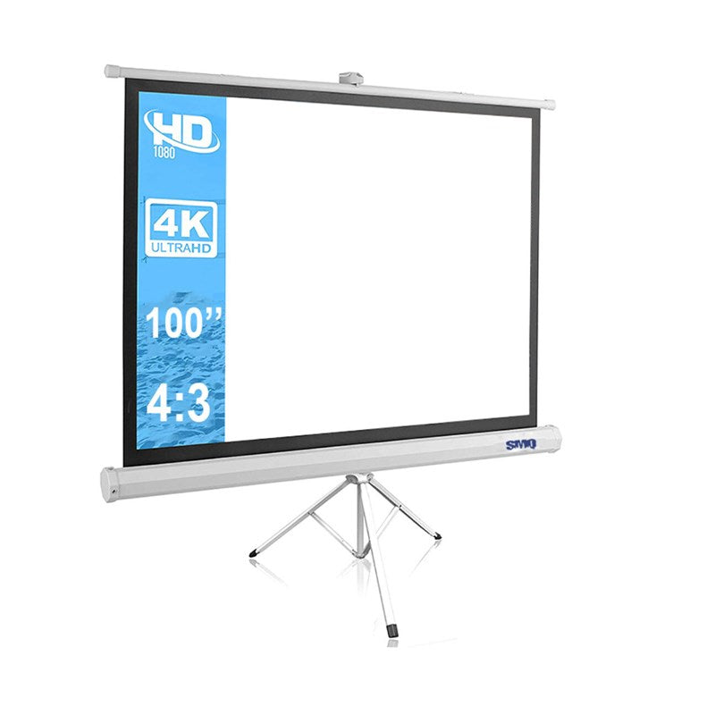 SMQ Projector Screen - Tripod - (100 SMQ Projector Screen - Tripod - (100